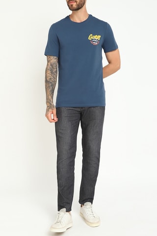 T-shirt - Bleu pétrole