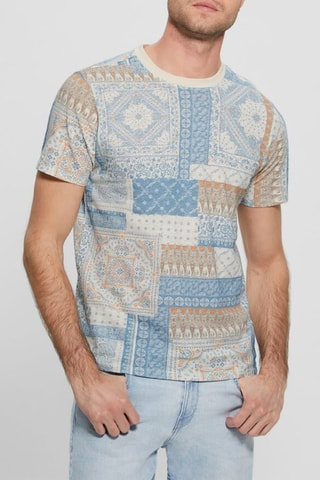 T-shirt en lin - Bleu clair