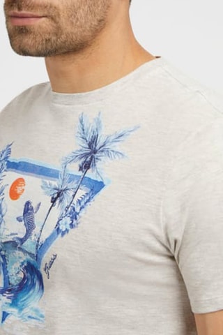 T-shirt - Gris clair chiné
