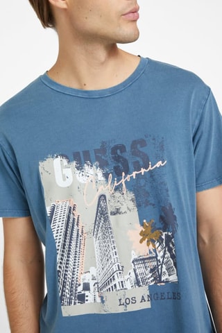 T-shirt regular Tom - Bleu canard