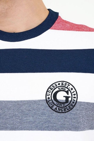 T-shirt - Blanc et rouge