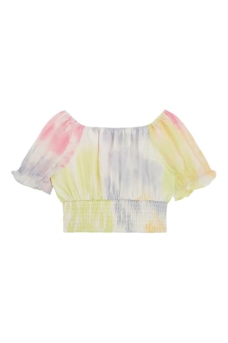 Blouse tie and dye - Jaune - Guess