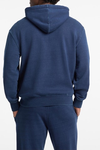 Sweat à capuche - Indigo