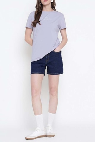 Short en jean - Bleu marine