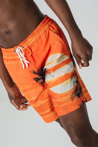 Short de bain - Orange - Guess