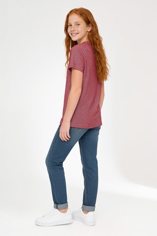 T-shirt - Bordeaux chiné