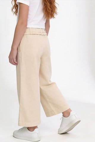 Pantalon en lin - Beige
