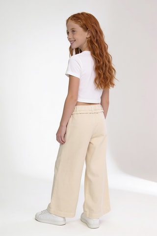 Pantalon en lin - Beige