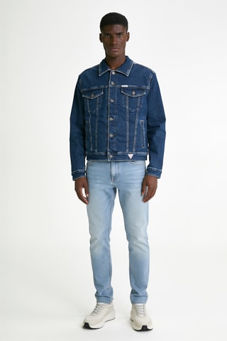 Veste en jean - Bleu foncé