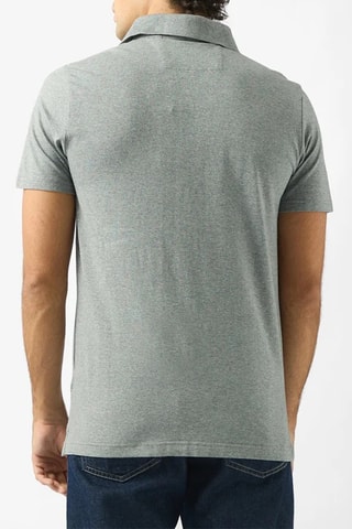 Polo - Gris clair chiné