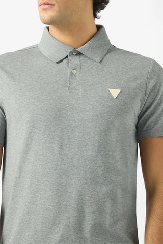 Polo - Gris clair chiné