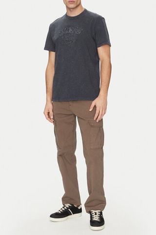 T-shirt - Bleu nuit chiné