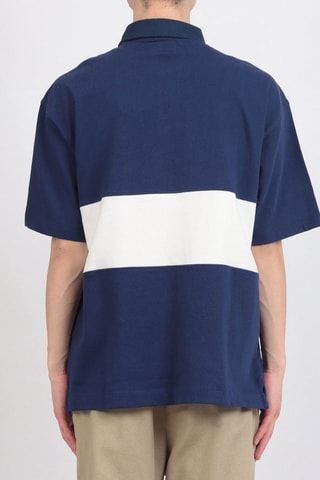 Polo - Bleu marine et blanc