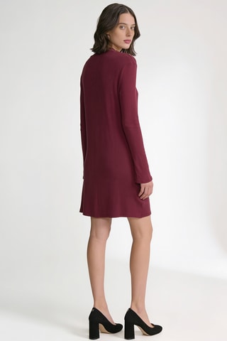 Robe droite - Prune