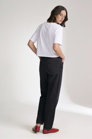 T-shirt boxy - Blanc