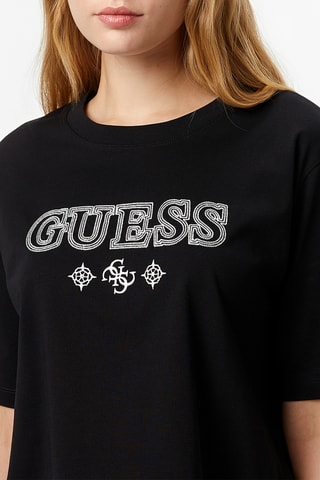T-shirt boxy - Noir