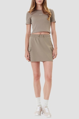 Crop top - Marron
