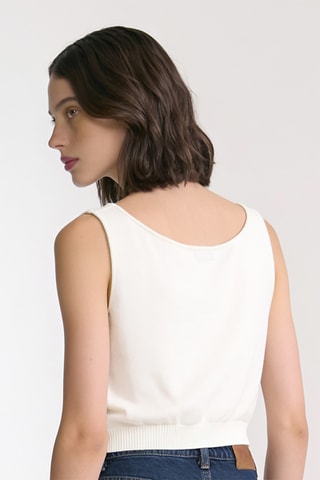 Crop top - Blanc