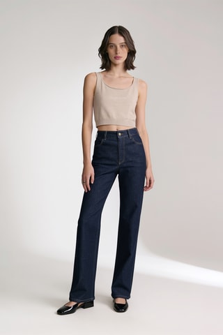 Crop top - Taupe