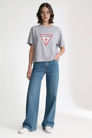 T-shirt - Gris clair chiné