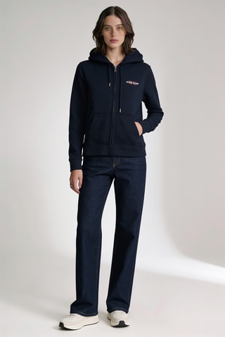Sweat à capuche - Bleu marine