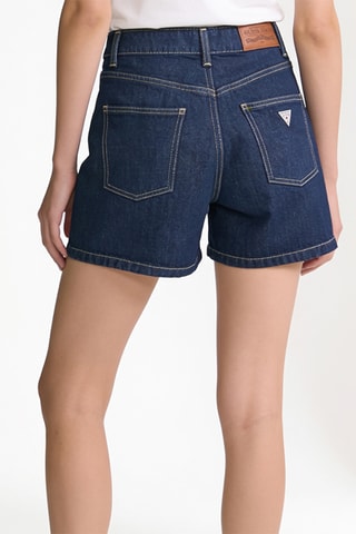 Jupe-short en jean - Bleu foncé