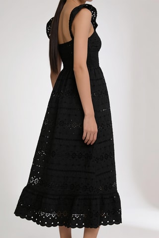 Robe midi - Noir