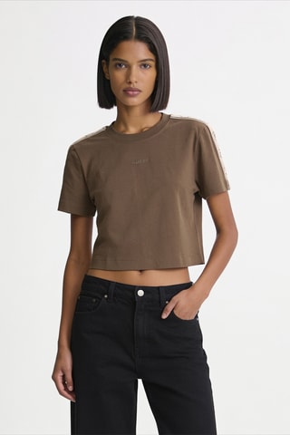 Crop top - Marron