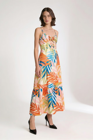 Robe midi - Ecru