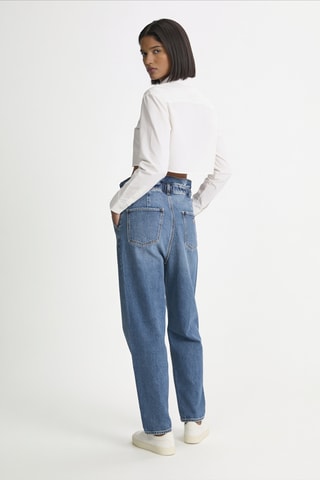 Jeans mom fit - Blauw