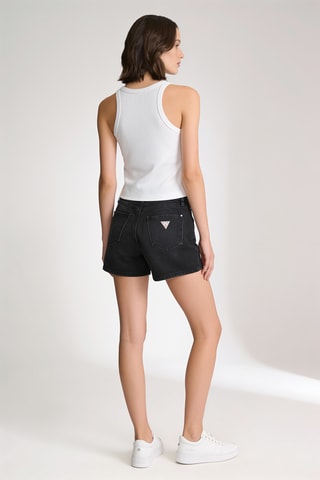 Short en jean - Anthracite