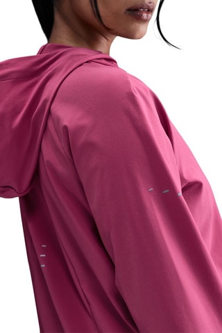 Veste de running à capuche Swift - Vieux rose