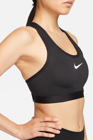 Brassière d’entraînement Swoosh - Noir