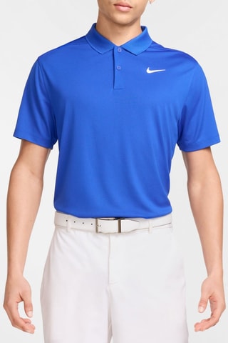 Polo de golf Victory Solid- Bleu cobalt