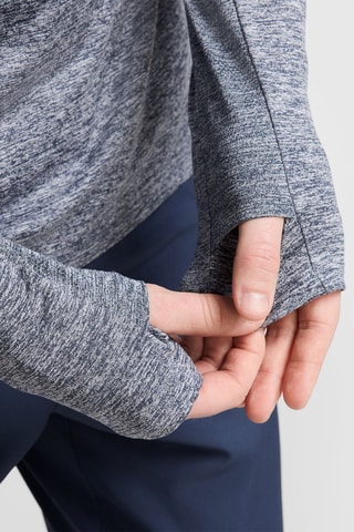 T-shirt de running Stride - Gris clair chiné