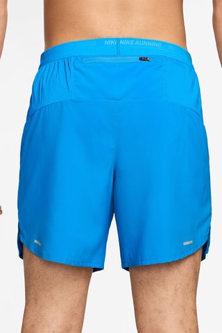 Short de running 2-en-1 Stride - Turquoise