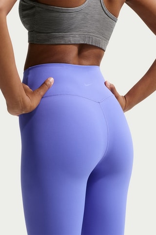 Legging d’entraînement 7/8 taille haute Nike Zenvy - Bleu clair