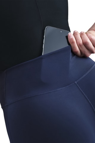 Legging d’entraînement taille haute Nike One Seamless Front - Bleu marine