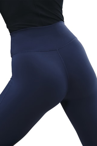 Legging d’entraînement taille haute Nike One Seamless Front - Bleu marine