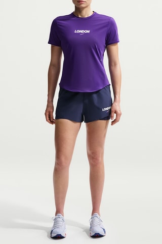 T-shirt de running Nike Swift - Violet