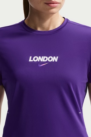 T-shirt de running Nike Swift - Violet