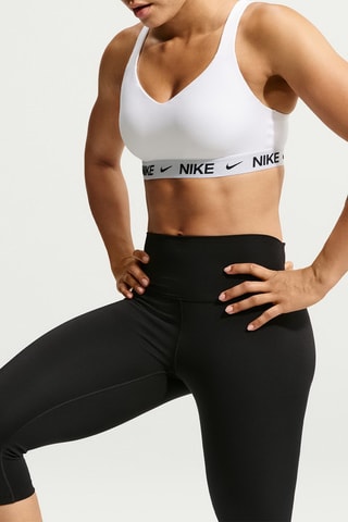 Brassière de fitness Nike Indy - Blanc