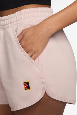 Short polaire de tennis NikeCourt Heritage - Rose