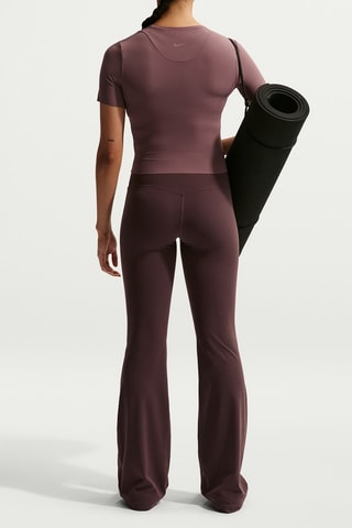 Crop top de fitness Zenvy - Vieux rose