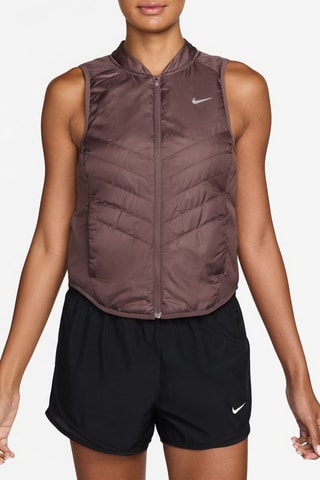 Hardloopjasje zonder mouwen Nike Tempo- Donkerbruin