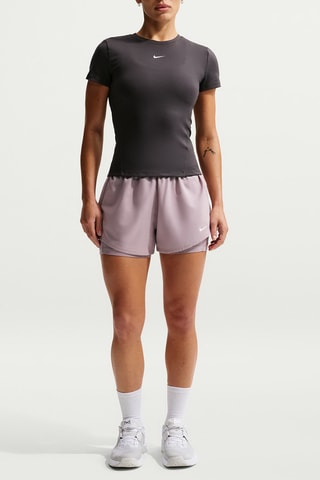Short d’entraînement 2-en-1 Nike One - Violet