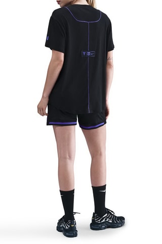 T-shirt relaxed de football FC Barcelone - Noir