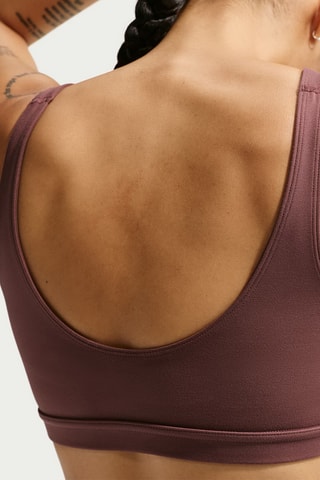 Brassière d'entraînement Nike One - Marron foncé