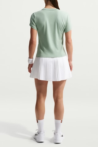 T-shirt de tennis NikeCourt Heritage - Vert d’eau