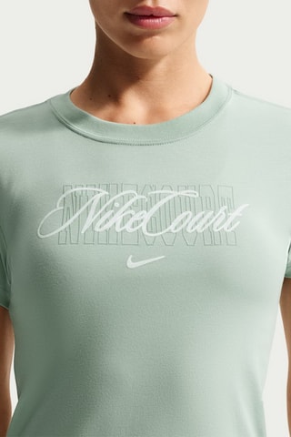 T-shirt de tennis NikeCourt Heritage - Vert d’eau